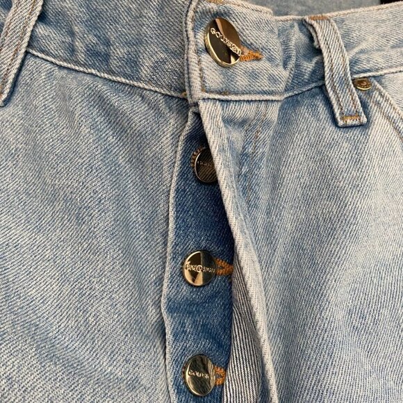 NEW Goldsign The‎ Low Slung 90s Straight Crop Jeans Nichols 29 - Picture 11 of 15